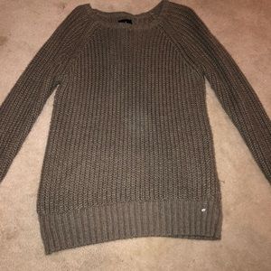 Chunky brown sweater